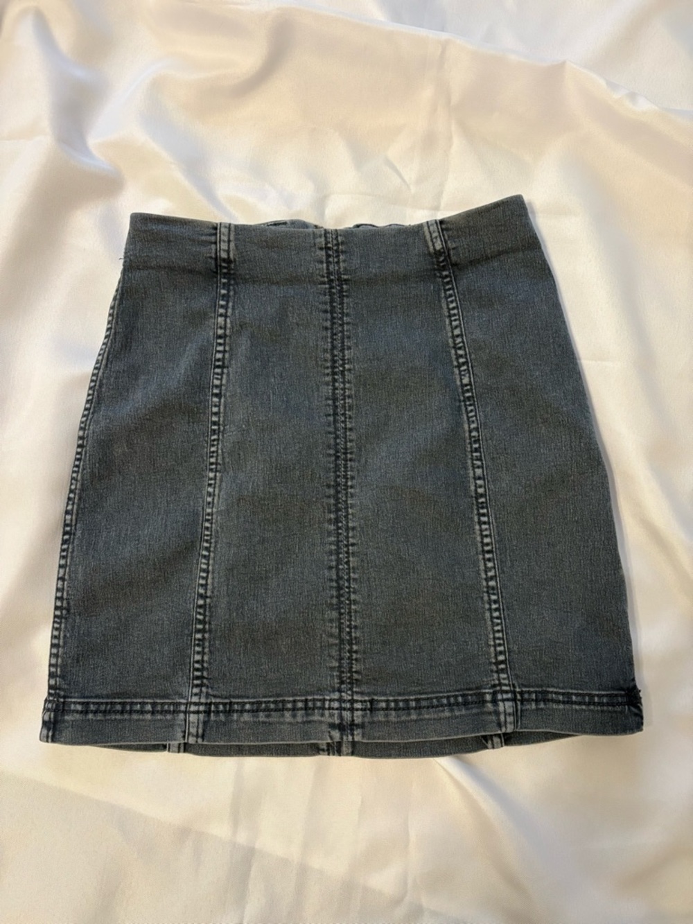 Free People - Denim Mini Skirt